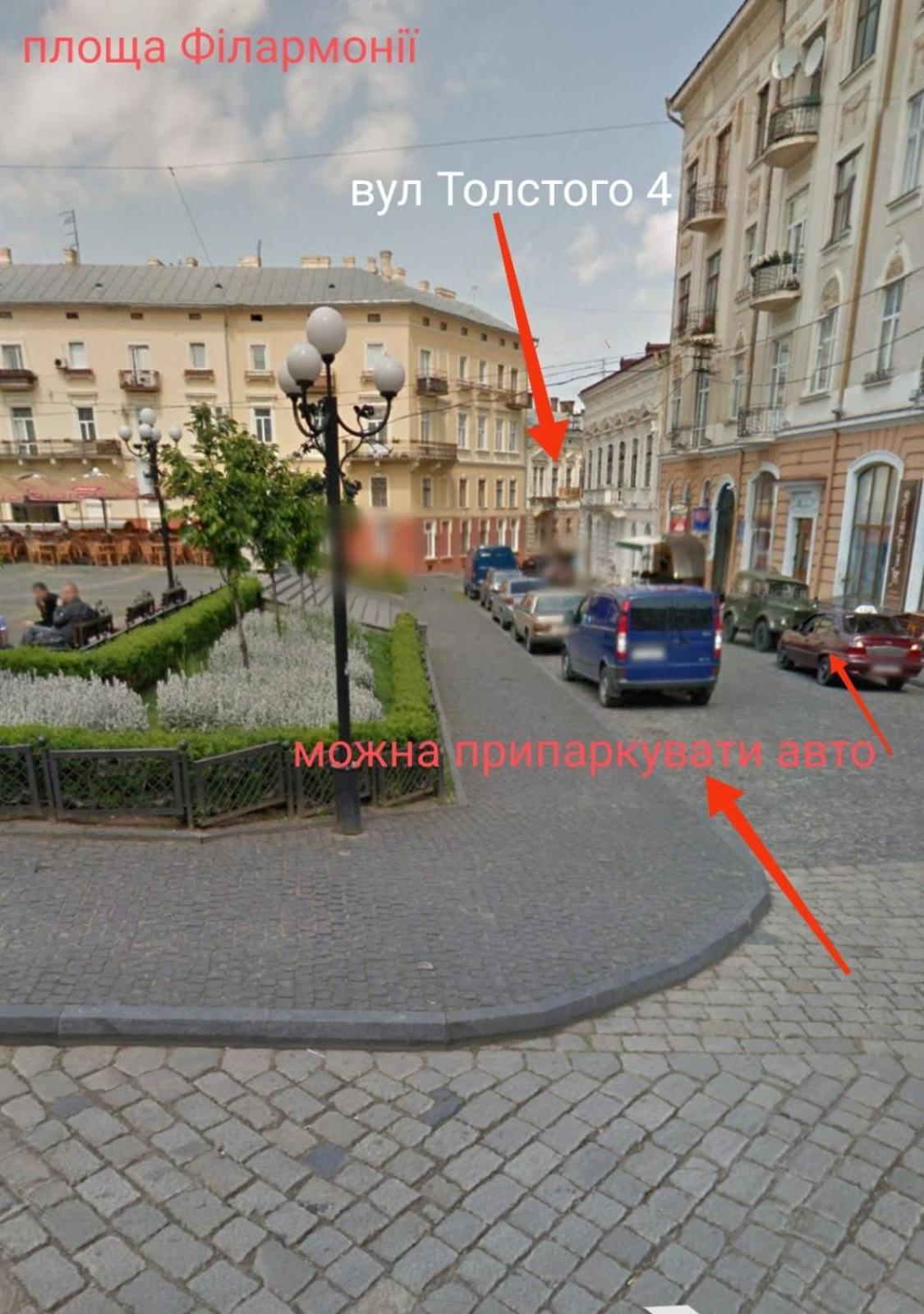 Apart Club Tolstogo Chernivtsi Exterior foto